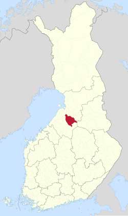 Location of Siikalatva in Finland