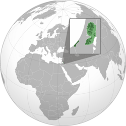 Location of Palestīna