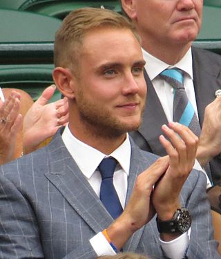 <span class="mw-page-title-main">Stuart Broad</span> English cricketer