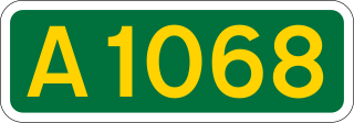 <span class="mw-page-title-main">A1068 road</span> Road in northern England