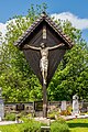 English: Crucifix at the churchyard Deutsch: Kruzifix am Friedhof