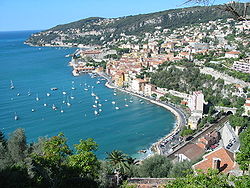 Skyline of Villefranche-sur-Mer