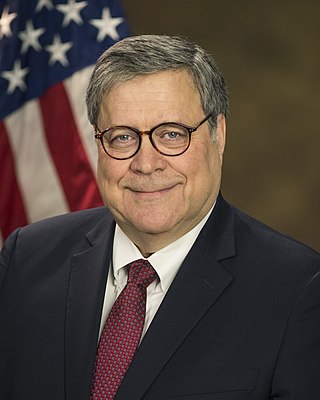 <span class="mw-page-title-main">William Barr</span> American attorney (born 1950)