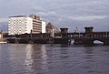 Brücke mit Grenzanlagen, Oktober 1989