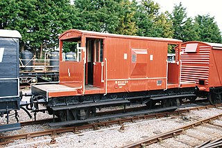 <span class="mw-page-title-main">Brake van</span> Car that had brakes used by Guards which is usually placed at the end of the Train