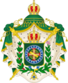 Coat of arms of the Emperor of Brazil