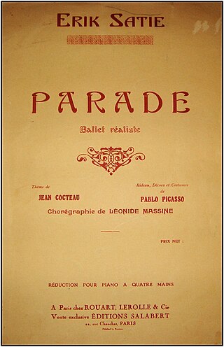 <i>Parade</i> (ballet) 1917 ballet