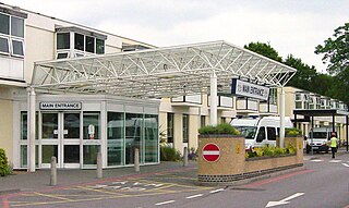 <span class="mw-page-title-main">Frimley Park Hospital</span> Hospital in Surrey, England