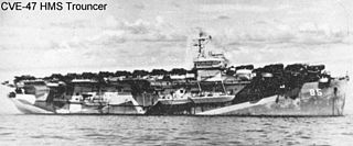 HMS <i>Trouncer</i> (D85) American escort carrier transferred to the Royal Navy