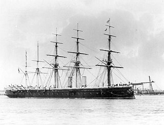 HMS <i>Minotaur</i> (1863) Lead ship of the British Minotaur-class armoured frigates