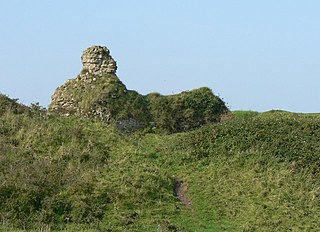 <span class="mw-page-title-main">Kenfig Castle</span> Ruins of castle in Wales, UK