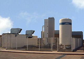 <span class="mw-page-title-main">Cryogenic gas plant</span> Industrial facility that creates cryogenic liquid at relatively high purity