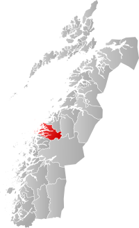 Localisation de Meløy