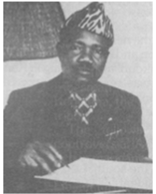 <span class="mw-page-title-main">François Tombalbaye</span> President of Chad from 1960 to 1975