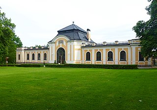 Nynäs slotts orangeri från 1907.