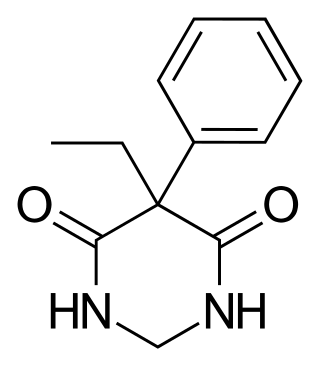 <span class="mw-page-title-main">Primidone</span> Barbiturate medication used to treat seizures and tremors