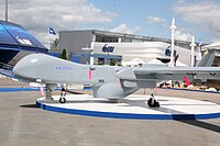 IAI Heron on display at the Paris Air Show 2009