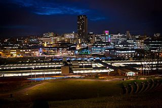 <span class="mw-page-title-main">Sheffield City Centre</span> Central business district in South Yorkshire, England