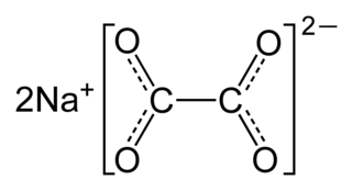 <span class="mw-page-title-main">Sodium oxalate</span> Chemical compound