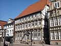 La maison Stiftsherrenhaus à Hamelin (Allemagne) (Basse-Saxe).