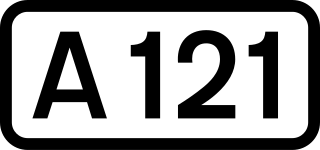 <span class="mw-page-title-main">A121 road (England)</span> Road in London, England