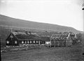 Der Pfarrhof "í Ónagerði" um 1900.