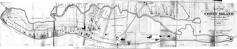 Map of Coney Island in 1879 1879 Coney Island.jpg