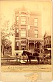 Wrightwood Street in Lincoln Park neighborhood of Chicago, Illinois