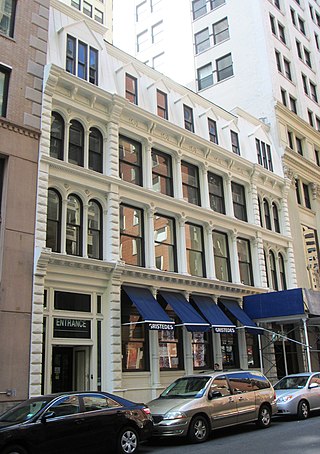 <span class="mw-page-title-main">90–94 Maiden Lane</span> Historic building in Manhattan, New York