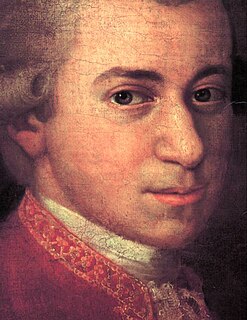 Wolfgang Amadeus Mozart Austrian composer of the Classical period