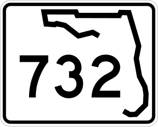 <span class="mw-page-title-main">Florida State Road 732</span> State highway in Florida, United States