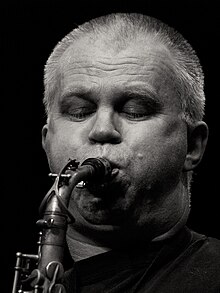 Gjerstad during the Moers Festival in Germany, 2008