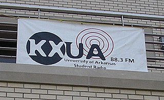 <span class="mw-page-title-main">KXUA</span> Radio station at the University of Arkansas Fayetteville