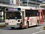 京都市交通局 京都22か6222 いすゞ KC-LV280L 西工 B-I 58MC