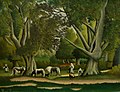 Vue de Bretagne, par Henri Rousseau, 1906.