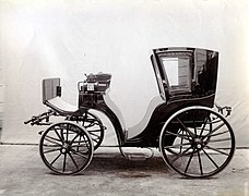 Landau (hippomobile) Lohner, vers 1895