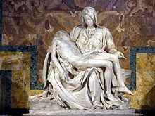 Η Πιετά του Μιχαήλ Άγγελου στη Βασιλική του Βατικανού.