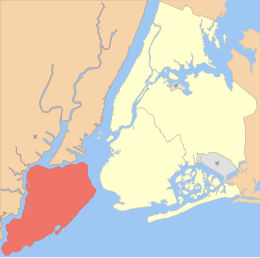 Staten-Aylend xəritədə