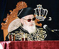 Ovadia Yosef op 31 december 2006 geboren op 23 september 1920