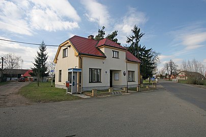 Písek : la mairie.