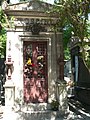 Mormântul iniţial al lui Gioachino Rossini din cimitirul parizian Père-Lachaise