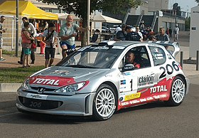 Image illustrative de l’article Peugeot 206 WRC