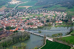 Skyline of Scey-sur-Saône-et-Saint-Albin