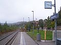 Bahnhof Klingenthal nach Abriss des Empfangsgebäudes (2016)