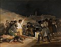 Beschieting op 3 mei 1808 in Madrid, van Francisco Goya