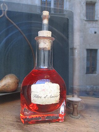 <span class="mw-page-title-main">Potion</span> Magical type of liquified medicine or drug