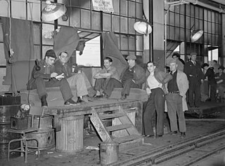 <span class="mw-page-title-main">Flint sit-down strike</span> 1936–37 labor strike at the General Motors plant in Michigan