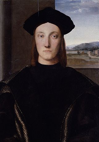 <i>Portrait of Guidobaldo da Montefeltro</i> Painting by Raphael