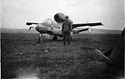 He 162 capturado por forças americanas. Provavelmente em Lint na Bélgica.