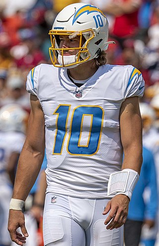 <span class="mw-page-title-main">Justin Herbert</span> American football player (born 1998)